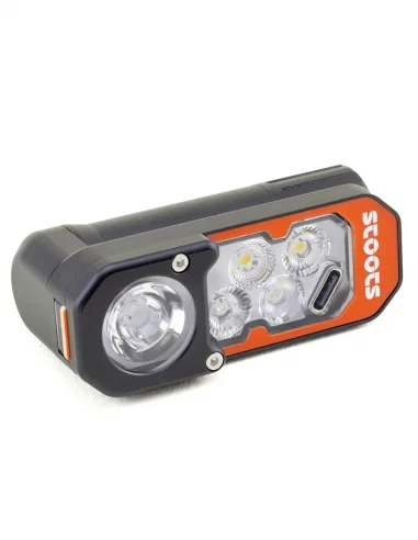 Lampe frontale STOOTS OPALO 3 RAID VTT Puissante Orange