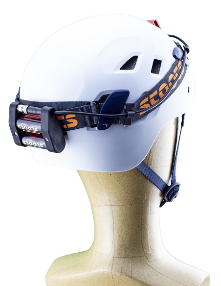 Lampe frontale STOOTS CALDERA Speleologie Casque Noir 2